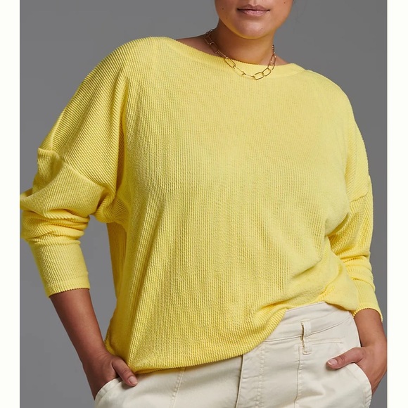 NWT ANTHRO Maeve Kasi Pullover Lightweight Sweater Tangerine Orange - Picture 10 of 16